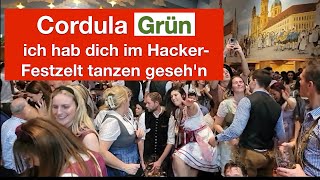 MünchnerMunich Oktoberfest 2024  Cordula Grün ich hab dich im HackerFestzelt tanzen gesehn [upl. by Gilberto598]