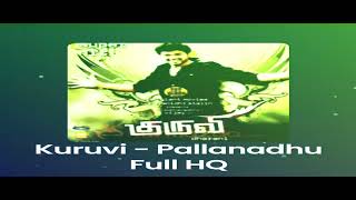 Pallanadhu  Karaoke for male singers  Kuruvi  Illayathalapathy Vijay  Trisha  Dharani [upl. by Trebornhoj]