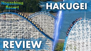 Review Hakugei  Riesiger RMC in Japan  Nagashima Spa Land [upl. by Evelunn]