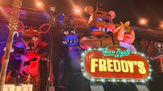 Visiting IRL Five Nights at Freddy’s Pizzeria Attraction [upl. by Valerle368]