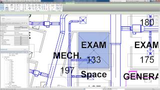 Revit for MEP  Spaces  Space Schedules and Air Flow [upl. by Ynnek]