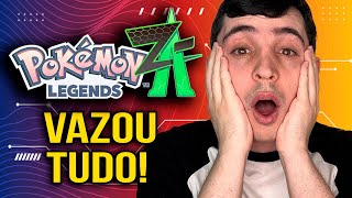 VAZARAM OS INICIAIS  MEGAS DE POKÉMON LEGENDS ZA [upl. by Sirapal627]