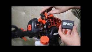 OPPAMA engine tachometer PET304 How to use（brush cutter） [upl. by Hance26]