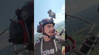 Flying an quotoldquot PAP Paramotor for my student Overhead Reserve [upl. by Ikik537]