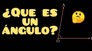 ¿Qué es un ÁNGULO🤔 Elementoscaracterísticas representación y MEDIDA de los ÁNGULOS 📏📏🤓 [upl. by Annyl170]