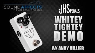 NAMM 2019 JHS Whitey Tighty Compressor Effects Pedal Demo w Andy Hillier [upl. by Nodla]