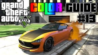 GTA V  Ultimate Color Guide 13  Best Colors Combos for Lampadati Furore GT [upl. by Ahsam]