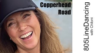 Copperhead Road  Line Dance Tutorial [upl. by Enelam]