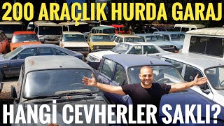 TOZLU GARAJ  200 araçlık Hurda Garajda Hangi Cevherler Saklı  Barnfinds [upl. by Yemane302]