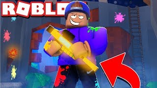 I Bought The TEMPERED SCAR in Roblox BIG PAINTBALL [upl. by Fillender]