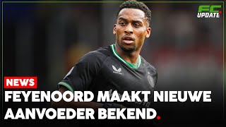 Feyenoord maakt nieuwe aanvoerder bekend Timber volgt Geertruida op  FCUpdate [upl. by Kaye939]