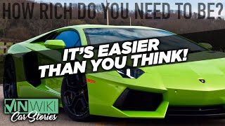 How rich should you be to buy an exotic car [upl. by Kcirderf]