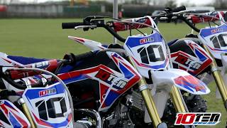 10TEN MX 125R 1714 DIRT BIKE [upl. by Ahsitnauq309]