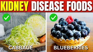 12 POWERFUL Foods For People With Kidney Disease They Must Eat [upl. by Udenihc]