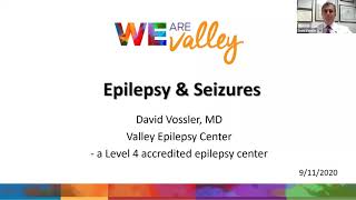 Understanding Epilepsy amp Seizure Disorders and Current Treatments David Vossler MD [upl. by Eelsew]