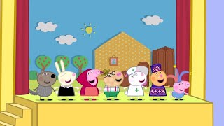 Peppa Pig  School Play 🏫🎭 S01 Ep52 Full Episode [upl. by Atimad]