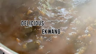 Cook Ekwang with me  How I prepare my Ekwang [upl. by Inal847]