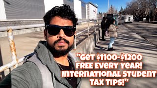 Students tax return in Canada  Regina  Saskatchewan  international students [upl. by Bohon]