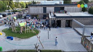 Feestelijke opening Nieuw gebouw van de Regenboog in Oldebroek [upl. by Eletnahc]