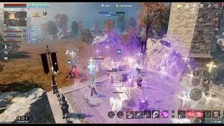 Lineage 2m Server siege [upl. by Suhcnip]