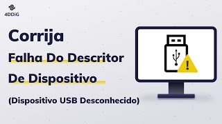 Como corrigir falha do descritor de dispositivo  Dispositovo usb Desconhecido  7 métodos [upl. by Smukler]