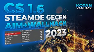 Cs 16 Aim  Wall Hack Steam Geçer Güncel 2023 gaming kotanbeyy [upl. by Assili401]