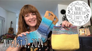 Noble Character Crafts  August 2 2024  Knitting amp Crocheting Podcast [upl. by Aned]