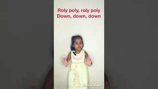 Rolly Polly  Roly Poly  रोली पोली Kids Song [upl. by Attenweiler]