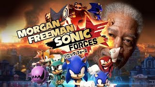 Morgan Freeman Plays Sonic Forces [upl. by Neibart]