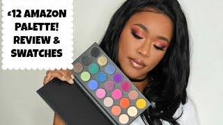 AMAZON PALETTE REVIEW Karity Cosmetics [upl. by Eelyam]