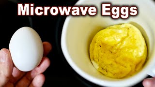 Microwave Scrambled Eggs in a Cup [upl. by Casta554]