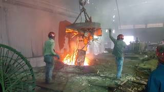 Induction Furnace Operation Live [upl. by Victory905]