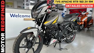 TVS Apache RTR 160 2V New 2024 Model Advantage  5 Strong Reason to Buy Apache 160 In 2024 [upl. by Lerej415]