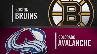 Bruins vs Avalanche Oct 10 2019 [upl. by Hillegass]