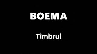 Boema  Timbrul [upl. by Lytsirk]