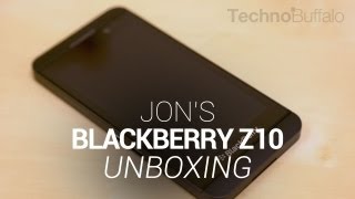 Blackberry Z10 Unboxing  Jons Take [upl. by Guillaume]