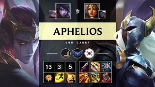 Aphelios ADC vs Sivir Dominating  KR Diamond Patch 1419 [upl. by Wightman]