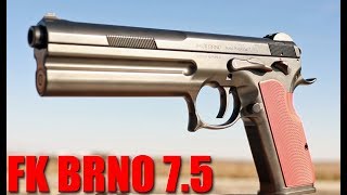 FK BRNO 75 Field Pistol Full Review 2000 FPS From A Handgun [upl. by Butterfield]