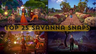 My Top 25 Savanna Snaps  Disney Dreamlight Valley [upl. by Bushey]