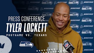 Tyler Lockett Seahawks Postgame Press Conference  Week 14 vs Houston Texans [upl. by Brunella]