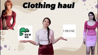 Clothing haul urbanic review  haul video latest [upl. by Bedad]