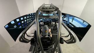 Enjoying Extreme Motion in the APEX6 Racing Simulator at Daytona Motor Speedway [upl. by Clementas]