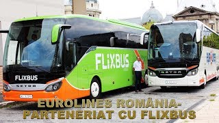 Eurolines Romania – parteneriat cu Flixbus [upl. by Malvino195]