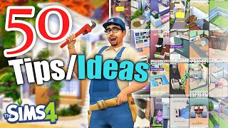 50 CRAZY TIPS TRICK IDEAS HACKS in Sims 4  Best Tips in Sims 4 [upl. by Perrie549]