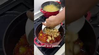 PALM OIL SPAGHETTI youtubeshorts cooking food [upl. by Eitsim]