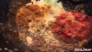 Recept quotChili Con Carnequot groep O project Cowboys amp Indianen april 2015 [upl. by Acinorrev]