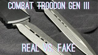 Microtech Combat Troodon Gen III vs Vespa Big Dragon Clone [upl. by Dimphia]