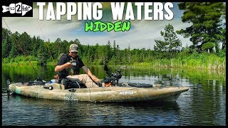 Kayak Fishing Untouched Bass and Bluegills VLOG [upl. by Hermie]