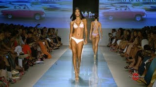 LULI FAMA Swimwear 2018 Runway Show  Miami Swim Fashion Week  EXCLUSIVE 5 cameras LIVE edit 2017 [upl. by Nnov293]