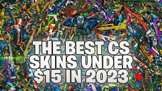 BEST CSGO SKINS UNDER 15 BUDGET LOADOUT 2023 [upl. by Euqinomod]